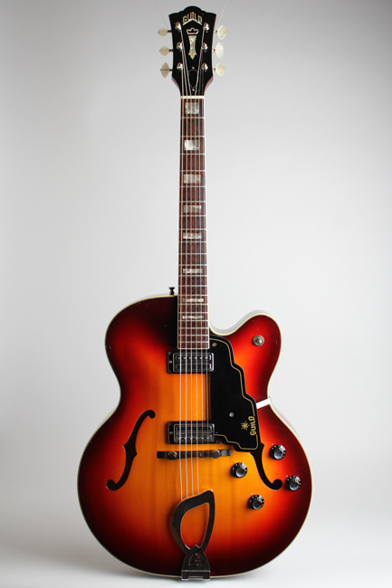 Guild  X-175 Arch Top Hollow Body Electric Guitar  (1966)