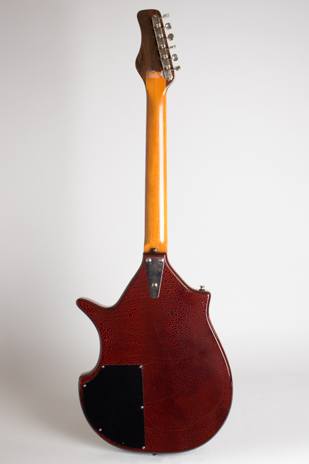  Coral Sitar Semi-Hollow Body Electric Guitar, made by Danelectro  (1968)