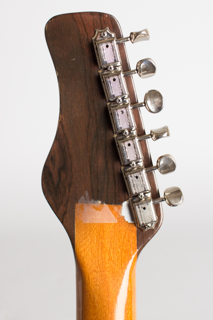  Coral Sitar Semi-Hollow Body Electric Guitar, made by Danelectro  (1968)