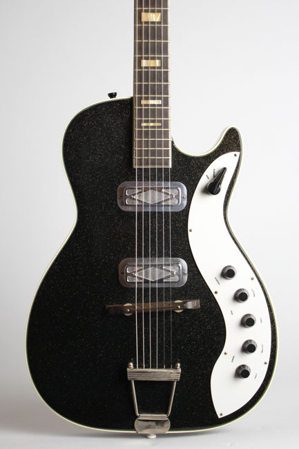  Silvertone Model 1423 Semi-Hollow Body Electric Guitar,  made by Harmony  (1962)