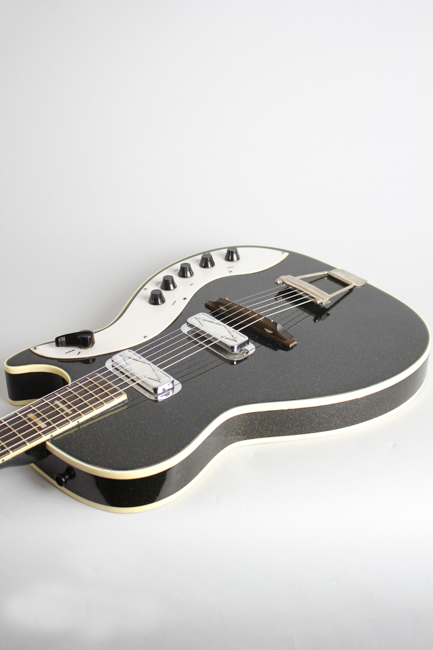  Silvertone Model 1423 Semi-Hollow Body Electric Guitar,  made by Harmony  (1962)