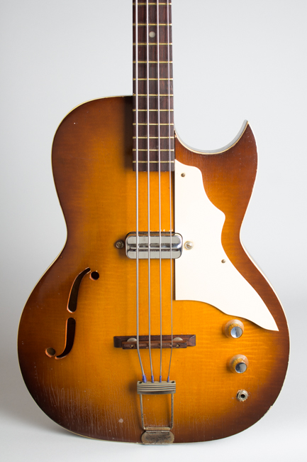 Kay  K-5920 Hollow Body Electric Bass Guitar  (1964)