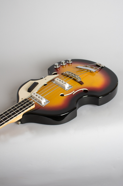 Vox  V-250 Violin Bass Semi-Hollow Body Electric Bass Guitar  (1966)