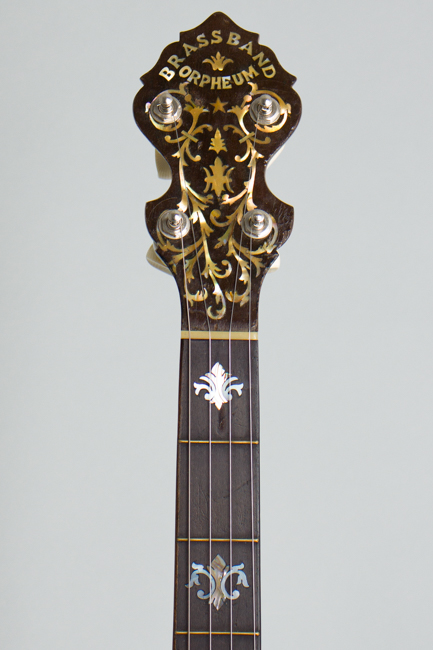 Orpheum  Brass Band 5 String Banjo ,  c. 1914