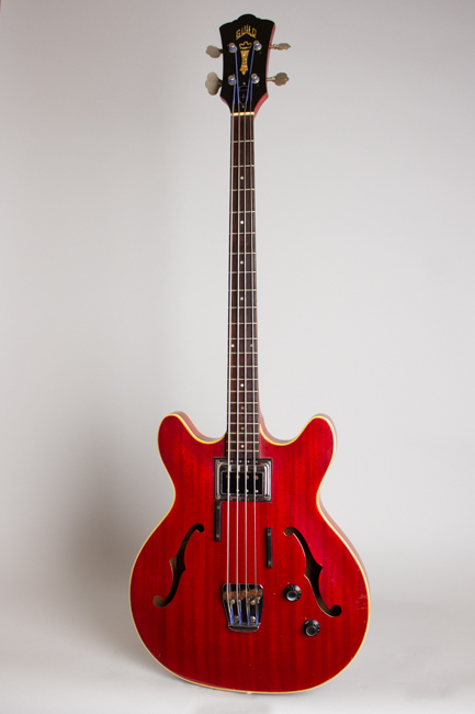 Guild  Starfire Bass Semi-Hollow Body Electric Bass Guitar  (1967)