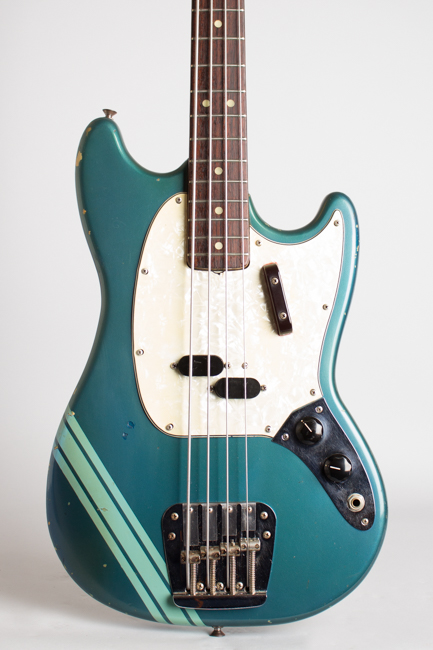 Fender  Competition Mustang Solid Body Electric Bass Guitar  (1971)