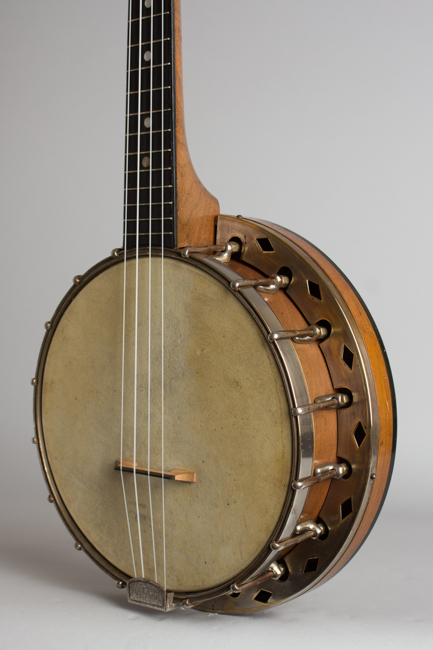  Flange & Resonator Banjo Ukulele (unlabelled)  ,  c. 1927