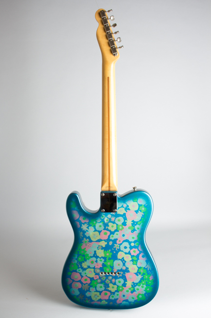 Fender  Blue Floral Telecaster Solid Body Electric Guitar  (2000)