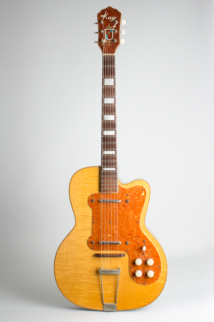 Kay  K-161 Thin Twin Semi-Hollow Body Electric Guitar ,  c. 1954