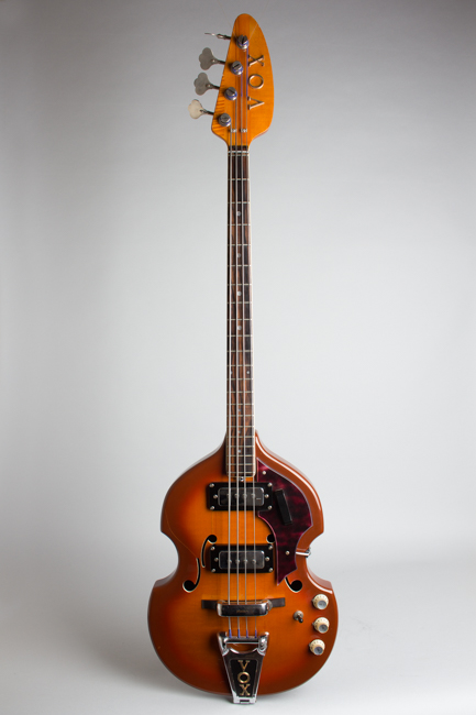 Vox  Spyder IV Hollow Body Electric Bass Guitar  (1968)