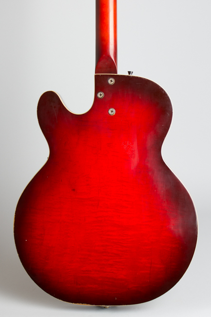  Silvertone Model 1454 Thinline Hollow Body Electric Guitar, made by Harmony  (1966)