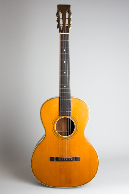  Unlabeled Flat Top Acoustic Guitar, made by Larson Brothers ,  c. 1925