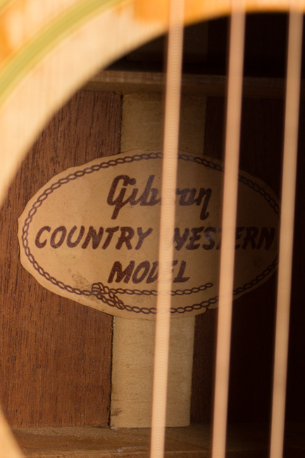 Gibson  Country Western Flat Top Acoustic Guitar  (1962)