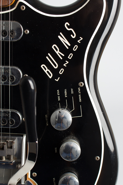 Burns  Jazz Split Sound Solid Body Electric Guitar  (1964)