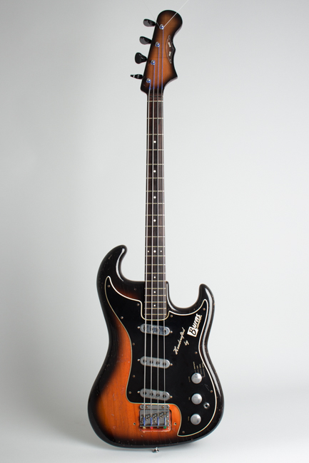 Burns  Jazz Bass Solid Body Electric Bass Guitar  (1965)