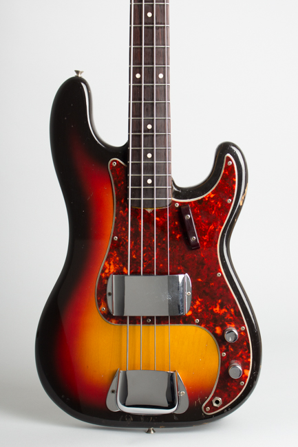 Fender  Precision Bass Solid Body Electric Bass Guitar  (1963)