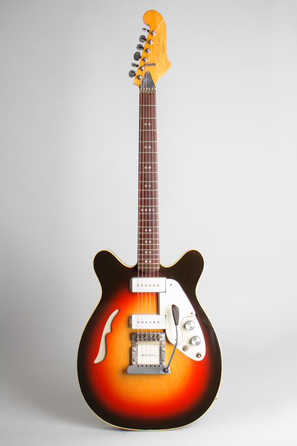 Micro-Frets  Spacetone Semi-Hollow Body Electric Guitar ,  c. 1970