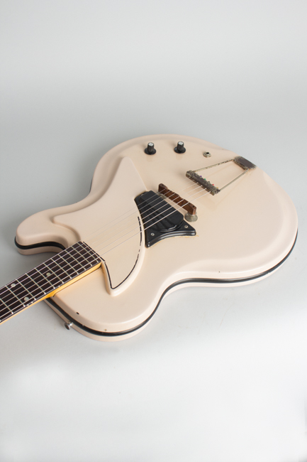 National  Studio 66 owned and used by Elliott Sharp Semi-Hollow Body Electric Guitar  (1961)