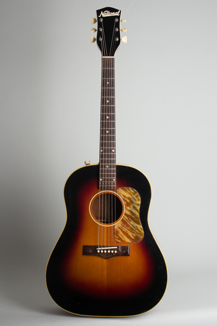 National  Model 1155E Acoustic-Electric Guitar  (1956)