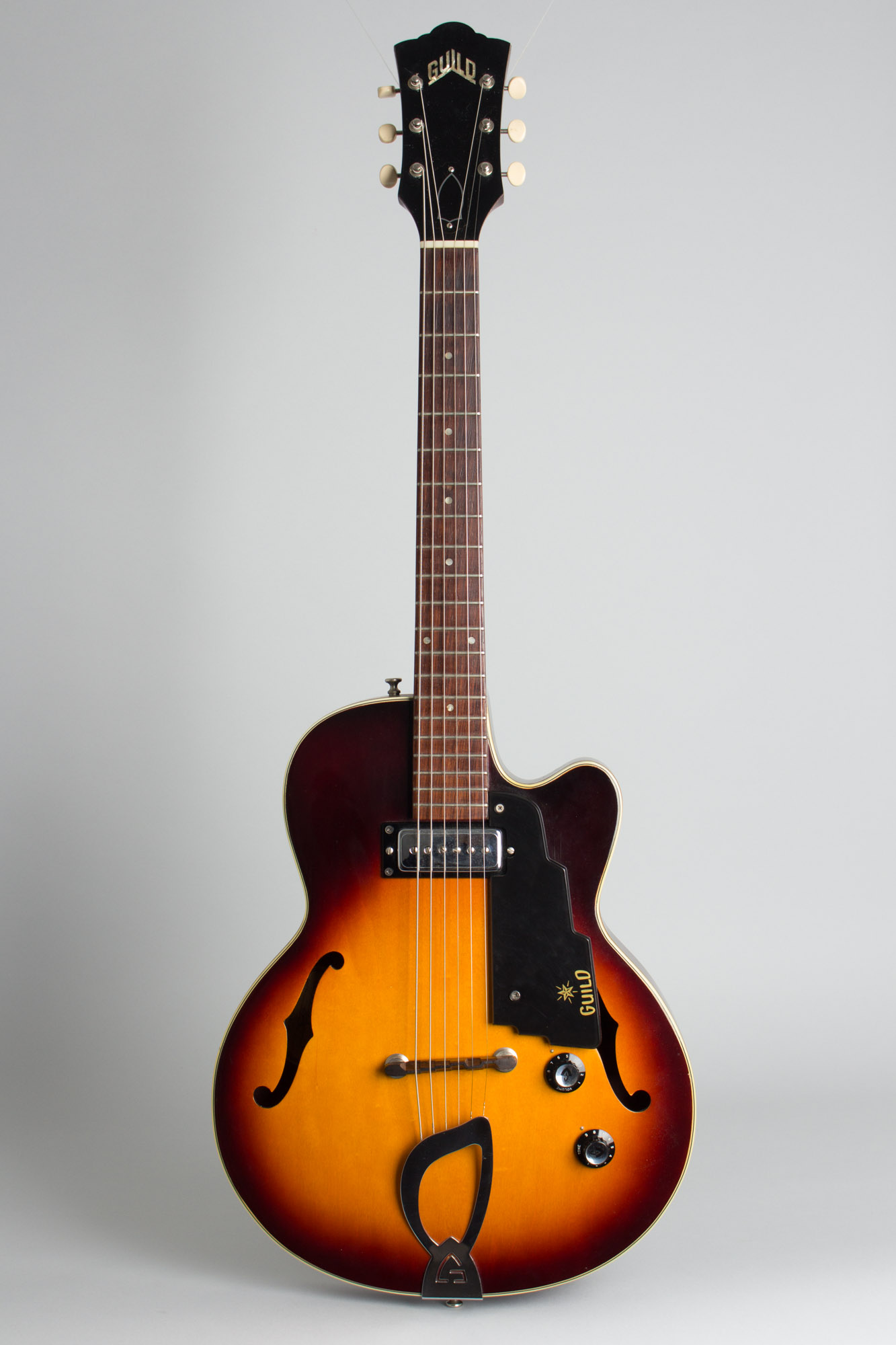 Guild M-65 3/4 Thinline Hollow Body Electric Guitar (1965) | RetroFret