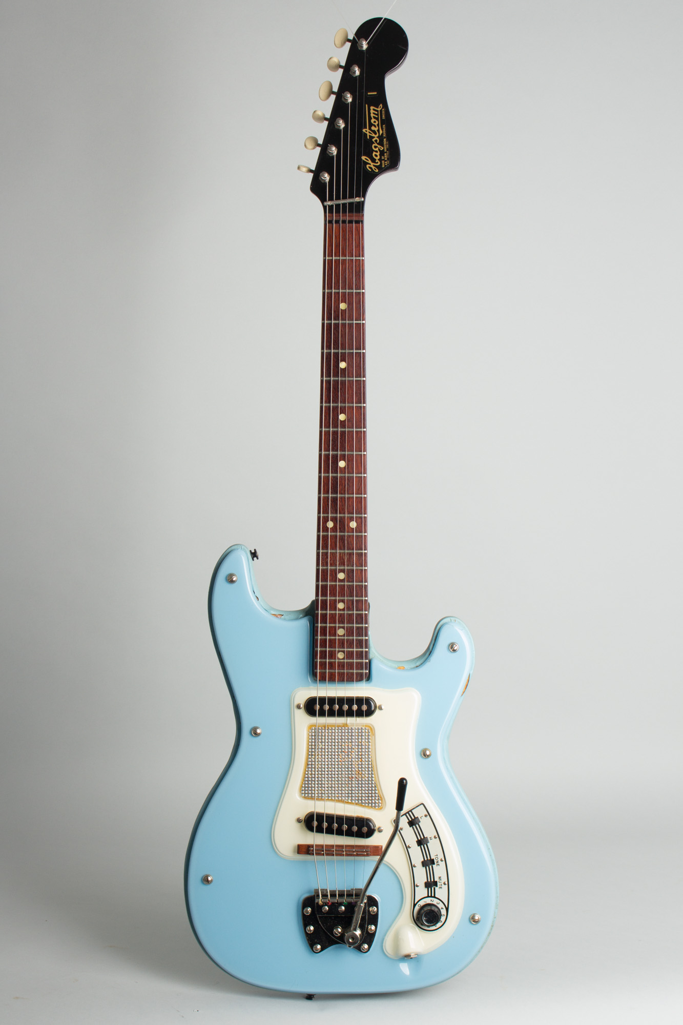Of later paddestoel Zuidoost Hagstrom I Model F-11 Solid Body Electric Guitar (1965) | RetroFret