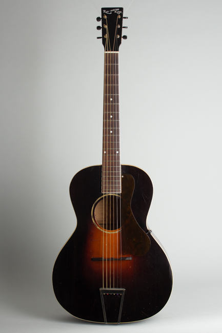  Recording King Model 681 Flat Top Acoustic Guitar, made by Gibson  (1934)