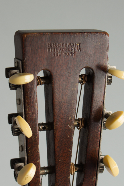  S. S. Stewart Model A-4000 Concert Size Flat Top Acoustic Guitar, made by Regal ,  c. 1930